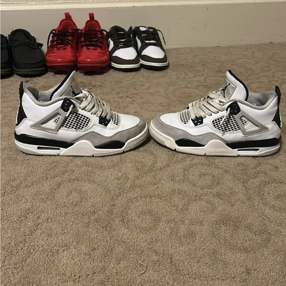 Jordan 4 “GS” Military Black